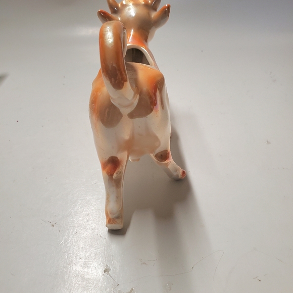 Vintage Llandudno Wales Cow Creamer Cottagecore Country Home - Picture 7 of 8